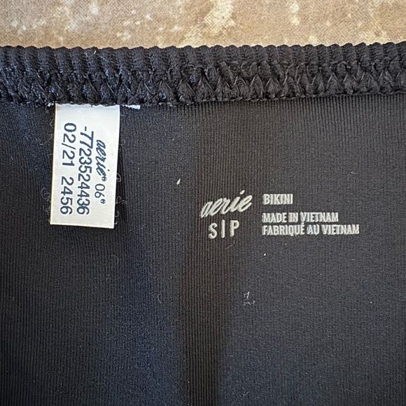 Aerie Black Triangle Bikini - Picture 7 of 8